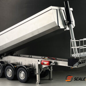 1:14 SCALECLUB 3 Axle Tipper Trailer ( Hydraulic Lift )