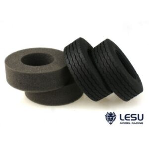 1:14 LESU SuperSingle Tyre Pair ( S-1216 )