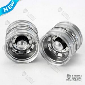 1:14 LESU Volvo Rear Wheels ( Pair ) ( W-2052 )